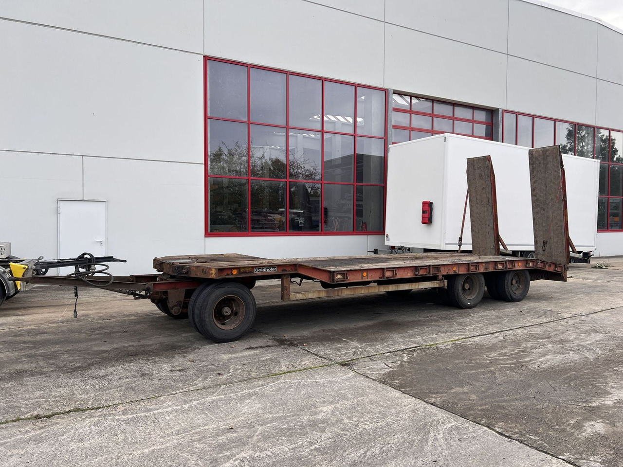 Goldhofer 3 Achs Tiefladeranhänger - Low loader trailer: picture 3 Goldhofer 3 Achs Tiefladeranhänger - Low loader trailer: picture 3