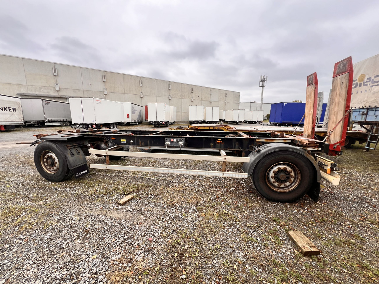 KRONE DB07CLNF 2 Achs Wechselanhänger BDF - Container transporter/ Swap body trailer: picture 1 KRONE DB07CLNF 2 Achs Wechselanhänger BDF - Container transporter/ Swap body trailer: picture 1