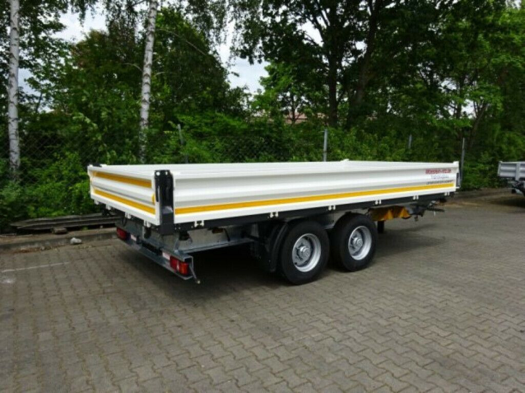 Tipper trailer Möslein  13 t Tandem 3- Seitenkipper Tieflader-- Neufahr: picture 6