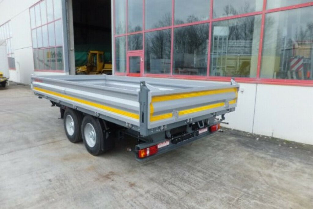 Tipper trailer Möslein  13 t Tandem 3- Seitenkipper Tieflader-- Neufahr: picture 10
