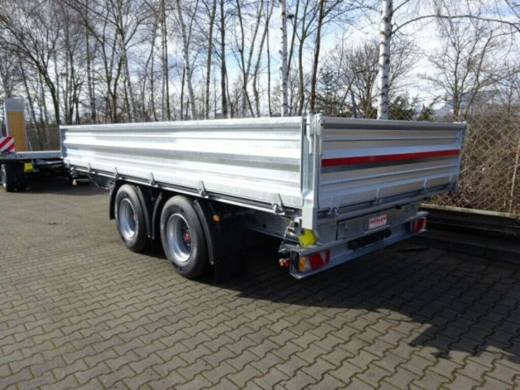 Möslein 19 t Tandem- 3 Seiten- Kipper Tieflader-- Neufa - Tipper trailer: picture 2 Möslein 19 t Tandem- 3 Seiten- Kipper Tieflader-- Neufa - Tipper trailer: picture 2