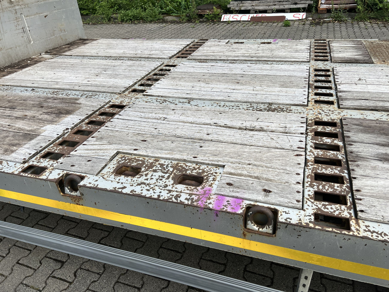 Low loader semi-trailer for transportation of heavy machinery Möslein STO 3 Schwebheim  3 Achs Satteltieflader: picture 9