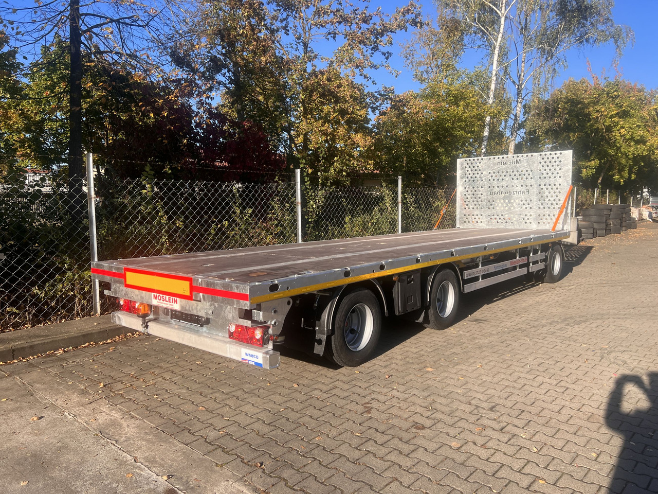 Möslein T 3 Plato 10 m 3 Achs Jumbo- Plato- Anhänger 10 m, Mega - Dropside/ Flatbed trailer: picture 5 Möslein T 3 Plato 10 m 3 Achs Jumbo- Plato- Anhänger 10 m, Mega - Dropside/ Flatbed trailer: picture 5