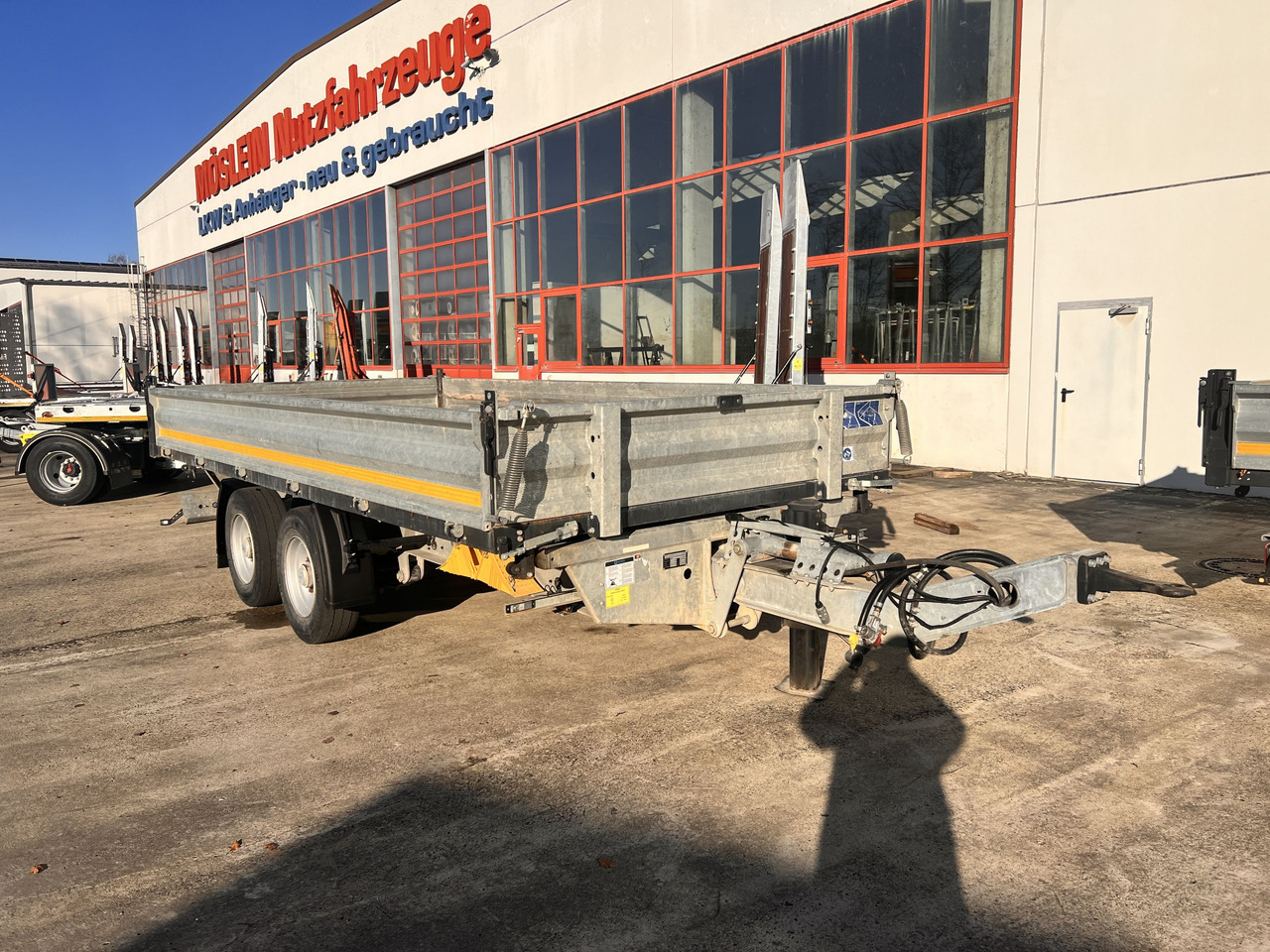 Möslein TDS 13 Schwebheim 13 t Tandemkipper- Tieflader - Tipper trailer: picture 3 Möslein TDS 13 Schwebheim 13 t Tandemkipper- Tieflader - Tipper trailer: picture 3