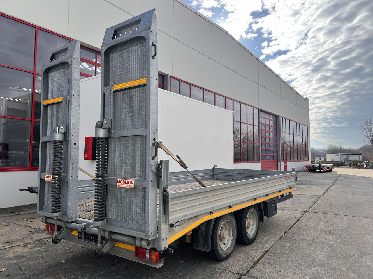 Möslein TTS 11 Schwebheim Tandemtieflader, Breite Rampen, Wenig Benutzt - Low loader trailer: picture 4 Möslein TTS 11 Schwebheim Tandemtieflader, Breite Rampen, Wenig Benutzt - Low loader trailer: picture 4