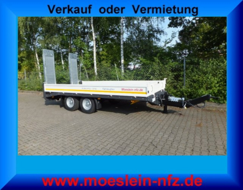 Möslein TTT 11- 5,2 Weiß Neuer Tandemtieflader - Low loader trailer: picture 4 Möslein TTT 11- 5,2 Weiß Neuer Tandemtieflader - Low loader trailer: picture 4