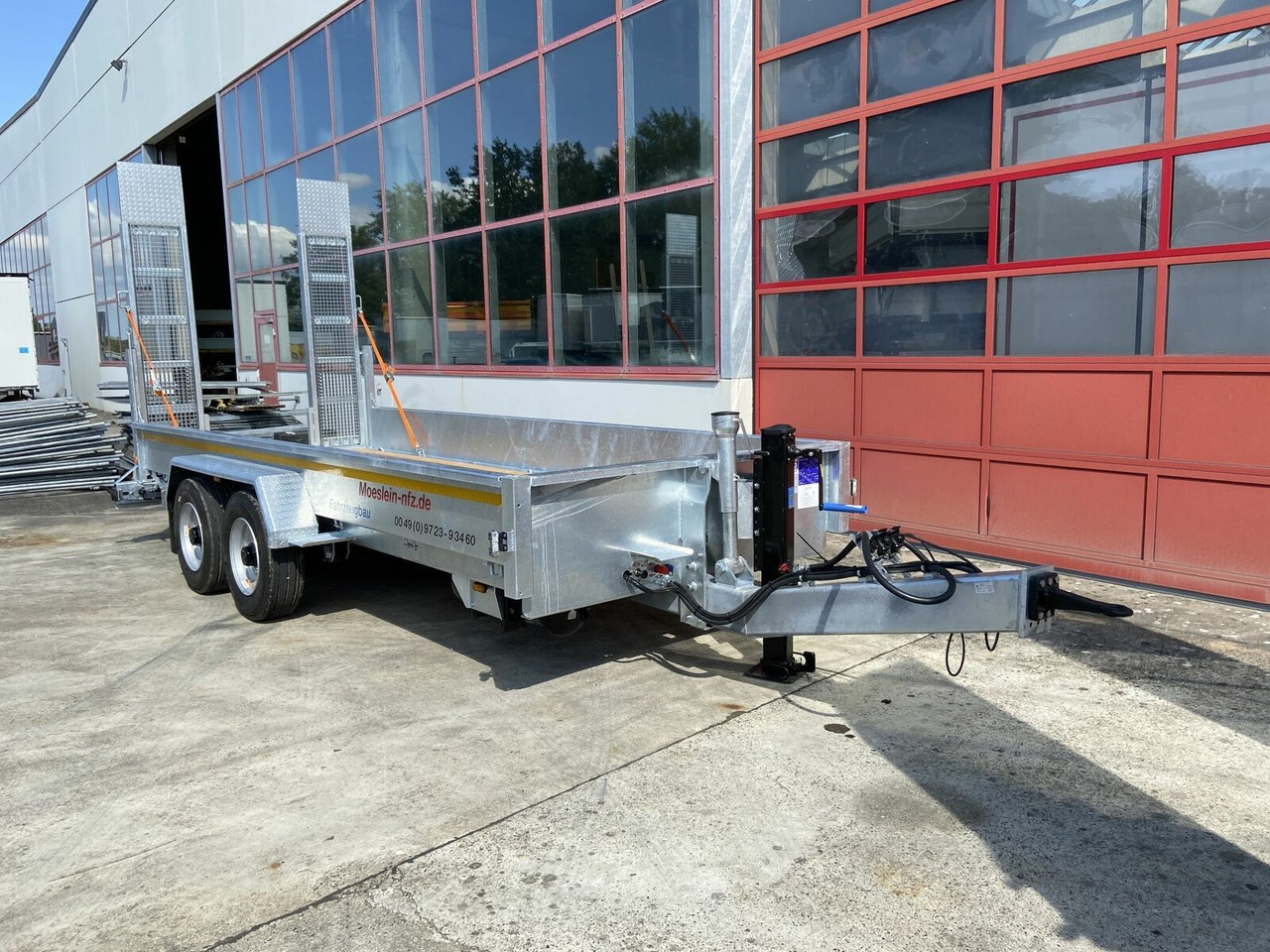 Möslein Tandemtieflader5,50 m x 2 m, Feuerverzinkt - Low loader trailer: picture 3 Möslein Tandemtieflader5,50 m x 2 m, Feuerverzinkt - Low loader trailer: picture 3