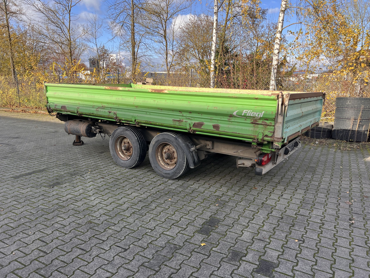 TK Tandemkipper- Tieflader - Tipper trailer: picture 3 TK Tandemkipper- Tieflader - Tipper trailer: picture 3