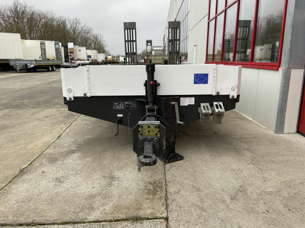 Tandemtieflader 7 m LadeflächeNeuwertig - Low loader trailer: picture 4 Tandemtieflader 7 m LadeflächeNeuwertig - Low loader trailer: picture 4
