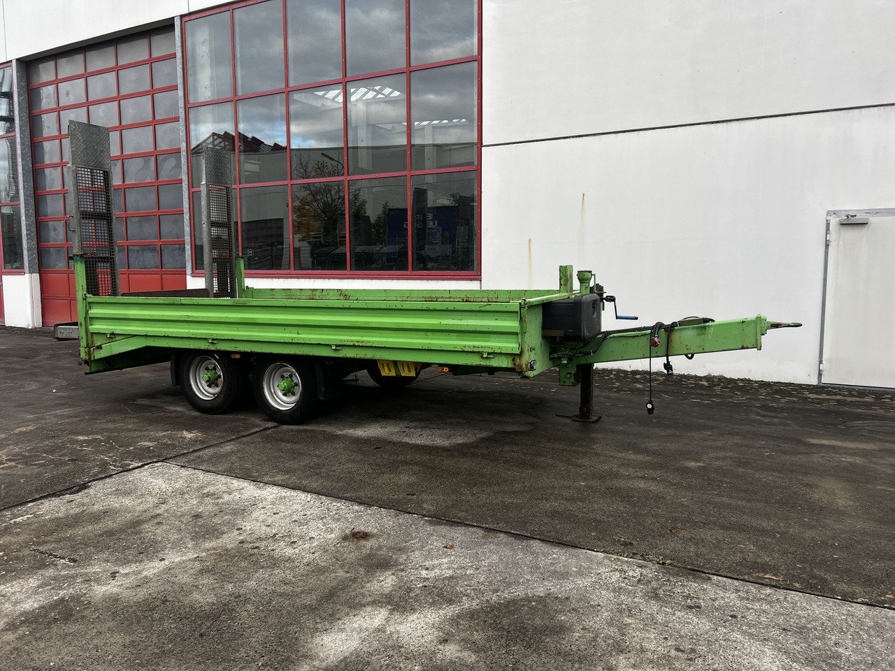 Tt Tandemtieflader - Low loader trailer: picture 1 Tt Tandemtieflader - Low loader trailer: picture 1