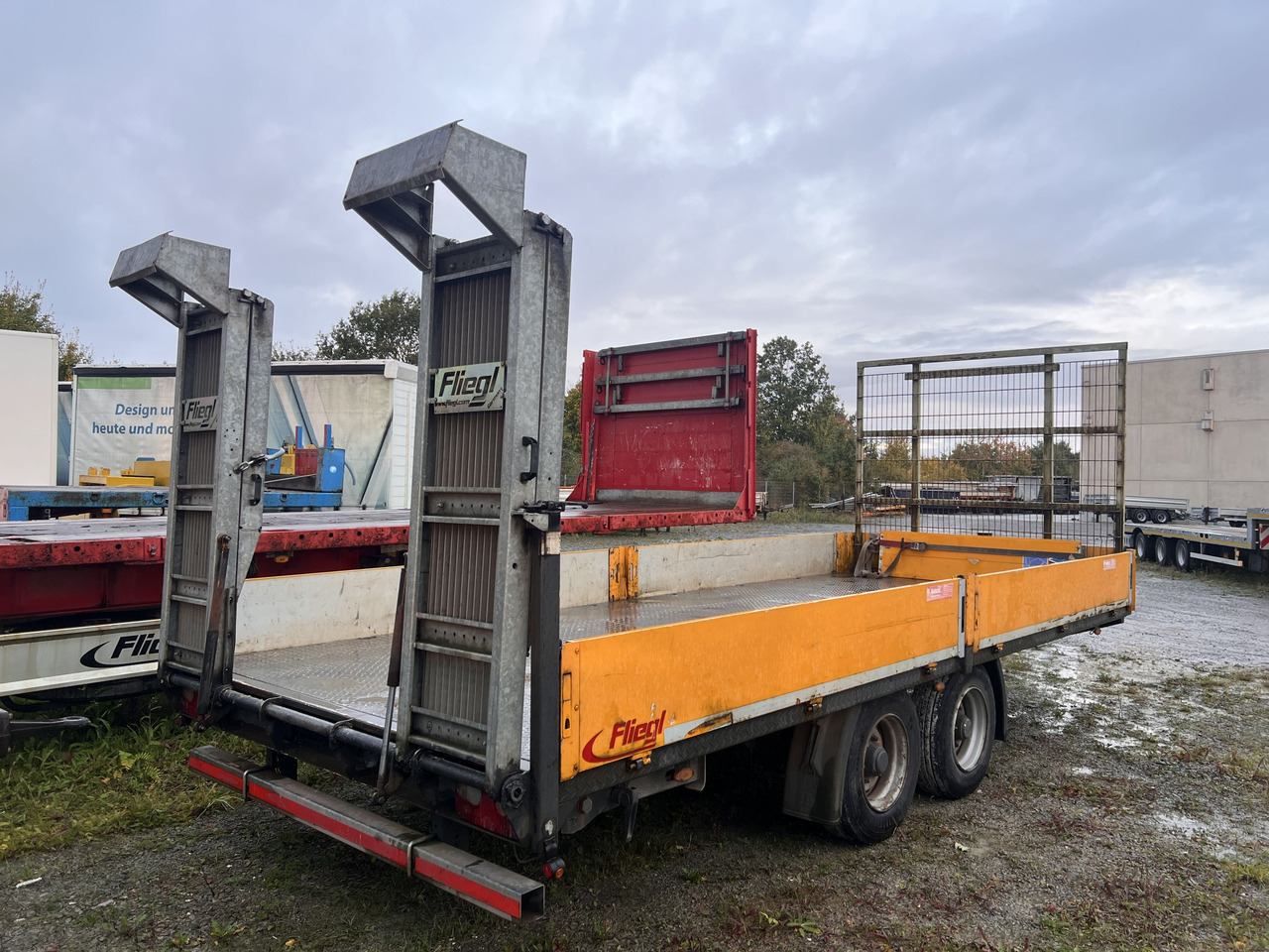 Tt Tandemtieflader - Low loader trailer: picture 3 Tt Tandemtieflader - Low loader trailer: picture 3