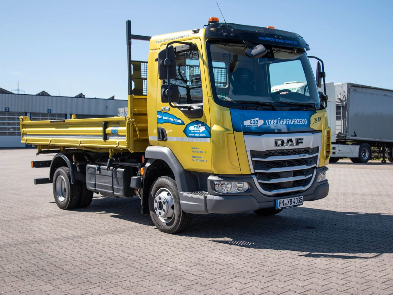 DAF XB 230 7,5t Meiller Kipper - Tipper: picture 3 DAF XB 230 7,5t Meiller Kipper - Tipper: picture 3
