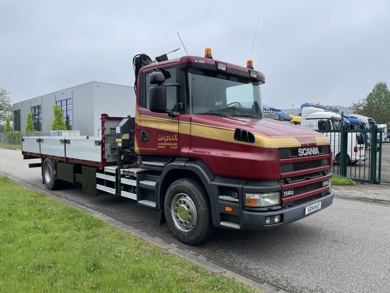 Scania T114-340 TORPEDO + KRAAN - Crane truck: picture 2 Scania T114-340 TORPEDO + KRAAN - Crane truck: picture 2