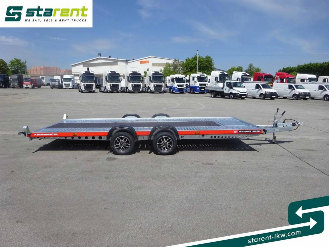 Brian James Trailers A-Transporter Rampen Alufelgen - Autotransporter trailer: picture 4 Brian James Trailers A-Transporter Rampen Alufelgen - Autotransporter trailer: picture 4