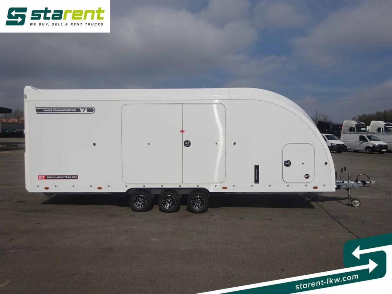 Brian James Trailers Race Transporter 7 Seilwinde elektrische Klappe - Autotransporter trailer: picture 4 Brian James Trailers Race Transporter 7 Seilwinde elektrische Klappe - Autotransporter trailer: picture 4