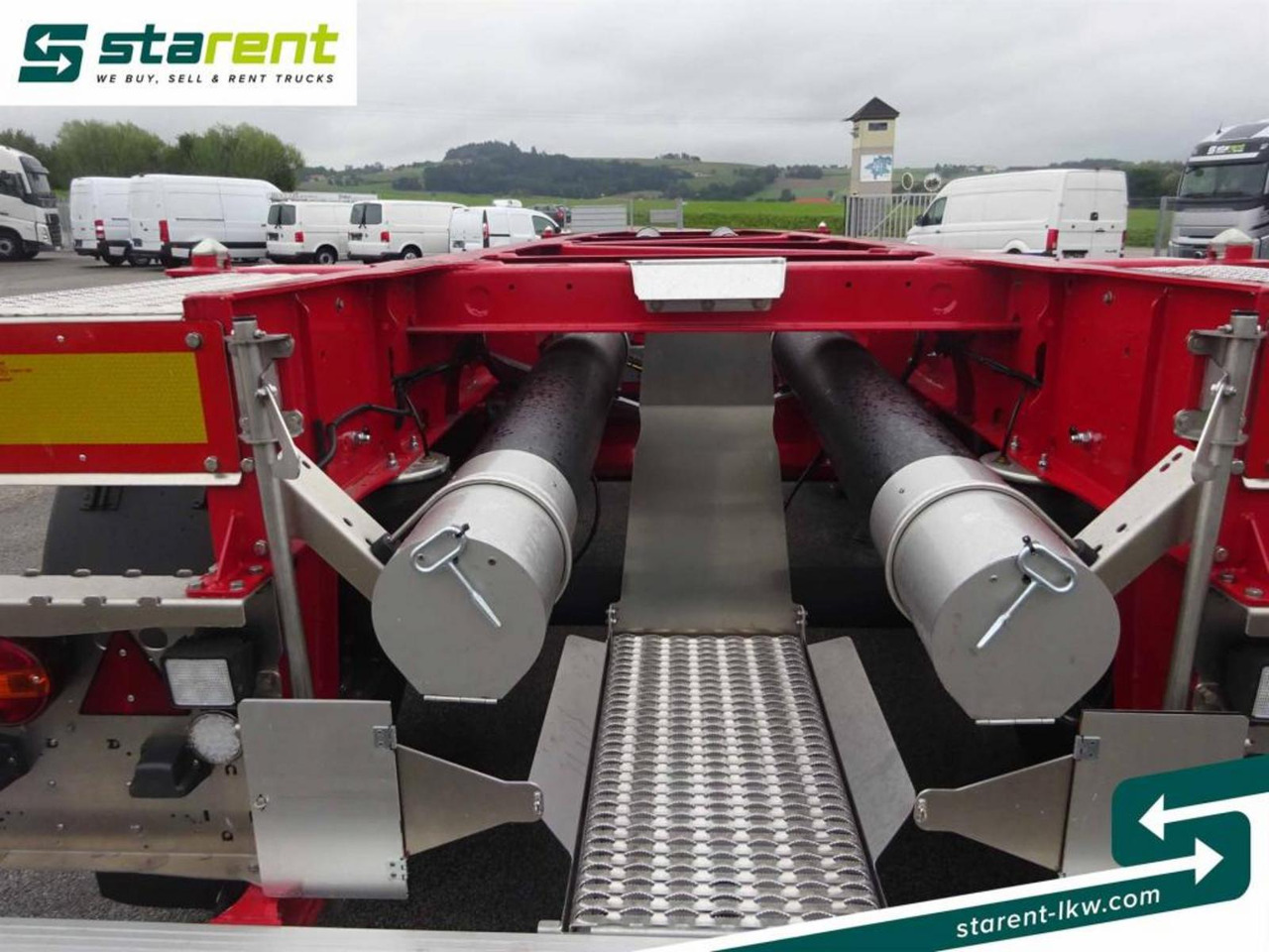 New Container transporter/ Swap body trailer D-TEC Containercarrier CC-20-3-T ADR 1x20 Lift-A: picture 14