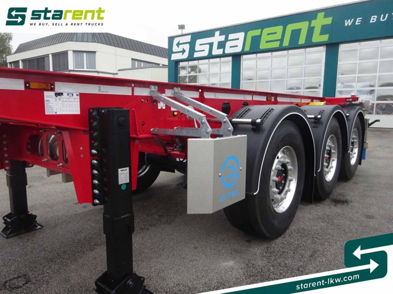 New Container transporter/ Swap body trailer D-TEC Containercarrier CC-20-3-T ADR 1x20 Lift-A: picture 12