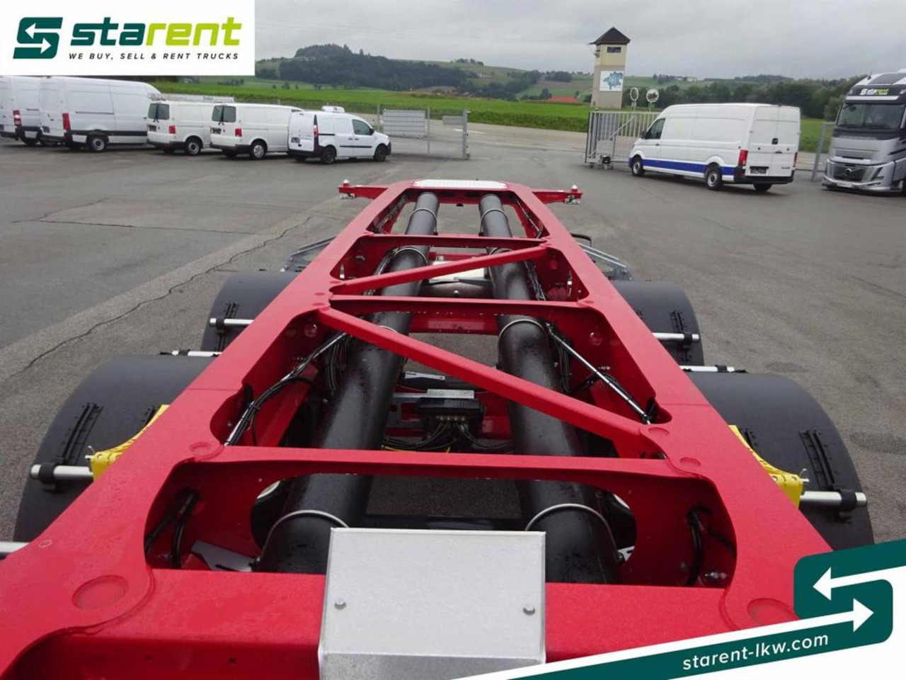New Container transporter/ Swap body trailer D-TEC Containercarrier CC-20-3-T ADR 1x20 Lift-A: picture 10
