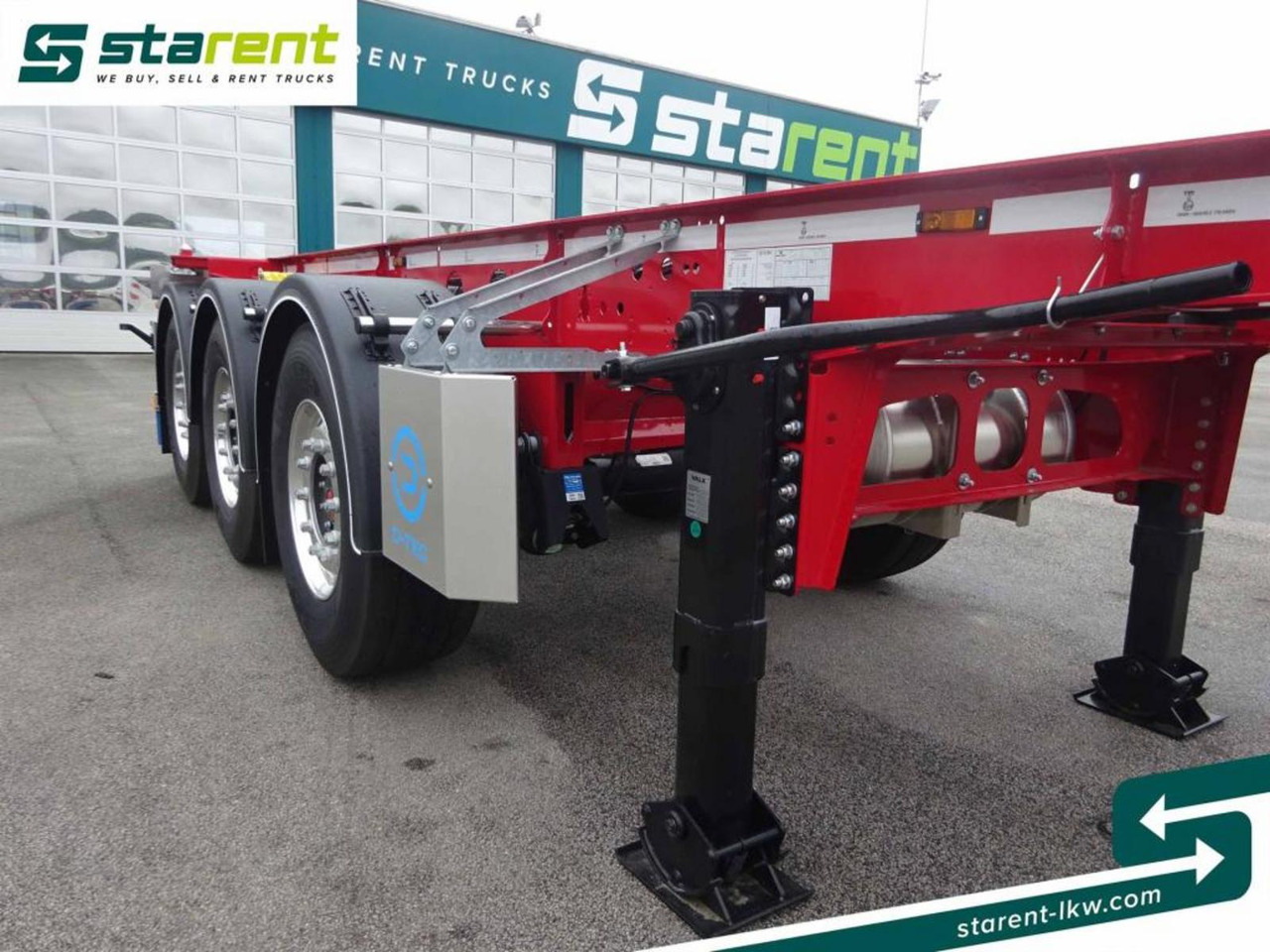 New Container transporter/ Swap body trailer D-TEC Containercarrier CC-20-3-T ADR 1x20 Lift-A: picture 13