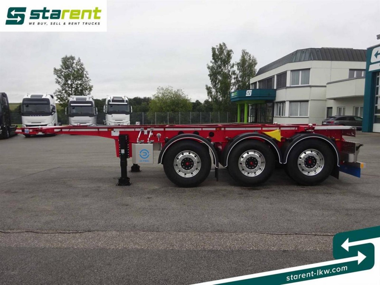 New Container transporter/ Swap body trailer D-TEC Containercarrier CC-20-3-T ADR 1x20 Lift-A: picture 8