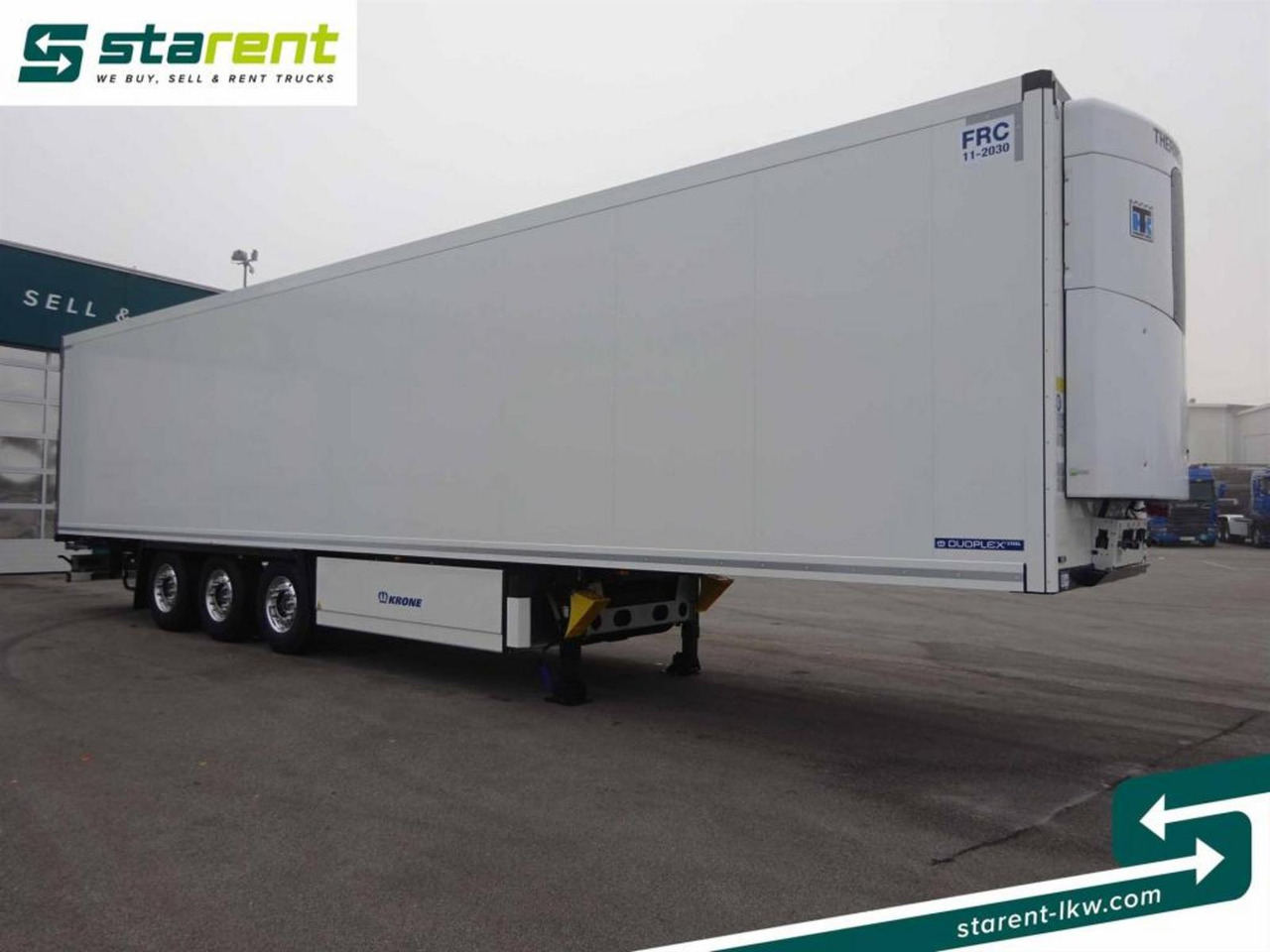 Krone Thermo King SLXi300 Alu Doppel Blumenbreit Lift-A - Refrigerator semi-trailer: picture 3 Krone Thermo King SLXi300 Alu Doppel Blumenbreit Lift-A - Refrigerator semi-trailer: picture 3
