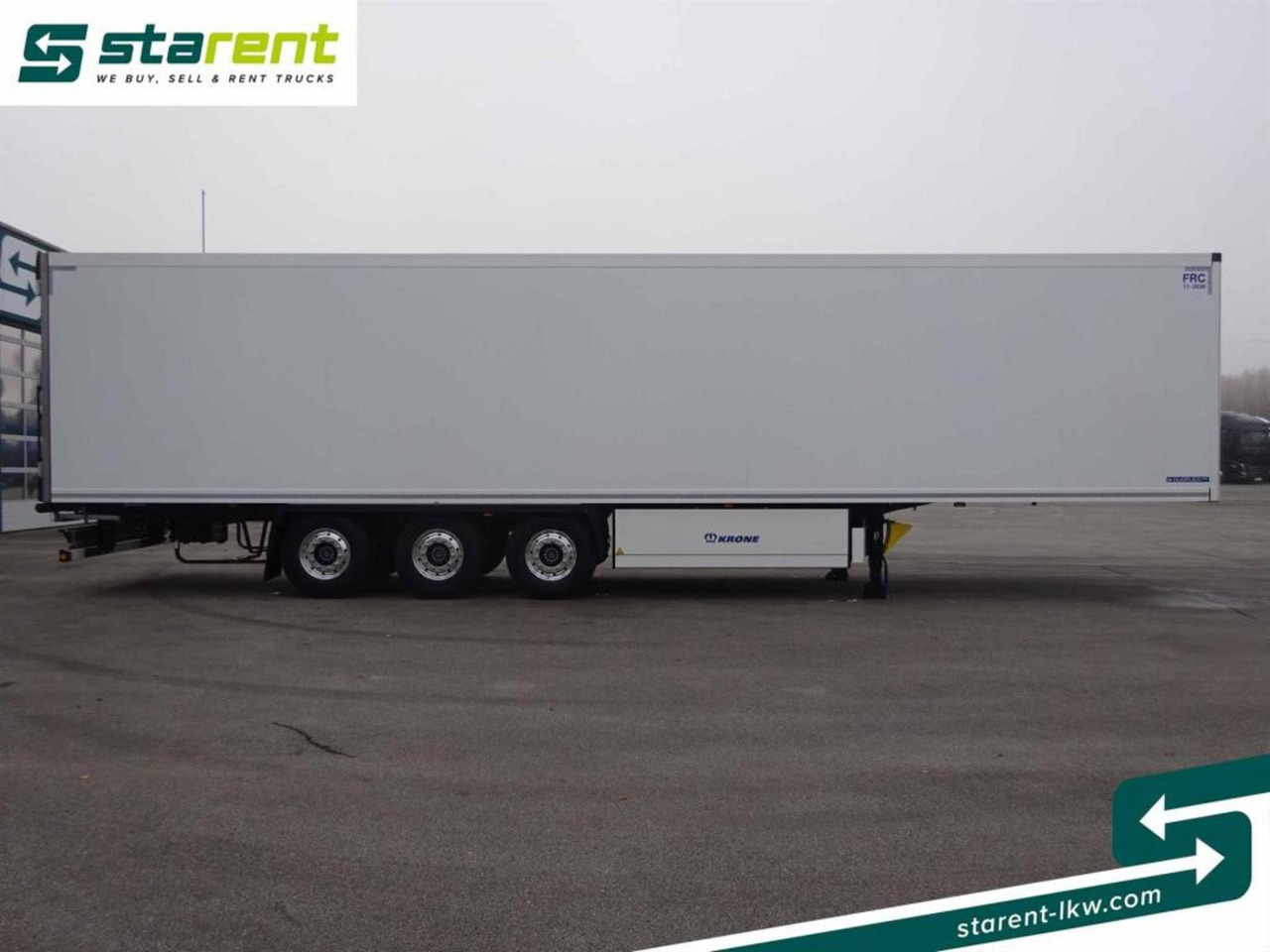 Krone Thermo King SLXi300 Alu Doppel Blumenbreit Lift-A - Refrigerator semi-trailer: picture 4 Krone Thermo King SLXi300 Alu Doppel Blumenbreit Lift-A - Refrigerator semi-trailer: picture 4