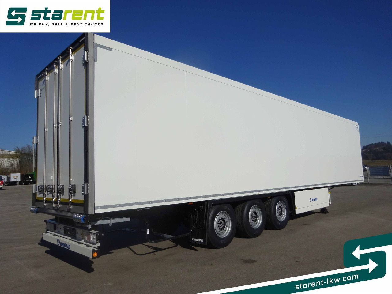 Krone Tiefkühler Carrier Vector 1550, Liftachse - Closed box semi-trailer: picture 5 Krone Tiefkühler Carrier Vector 1550, Liftachse - Closed box semi-trailer: picture 5
