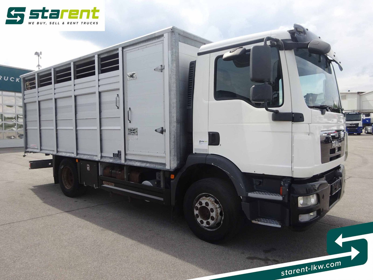 MAN TGM 15.290 Viehtransporter, Scheuwimmer Aufbau - Horse truck: picture 3 MAN TGM 15.290 Viehtransporter, Scheuwimmer Aufbau - Horse truck: picture 3