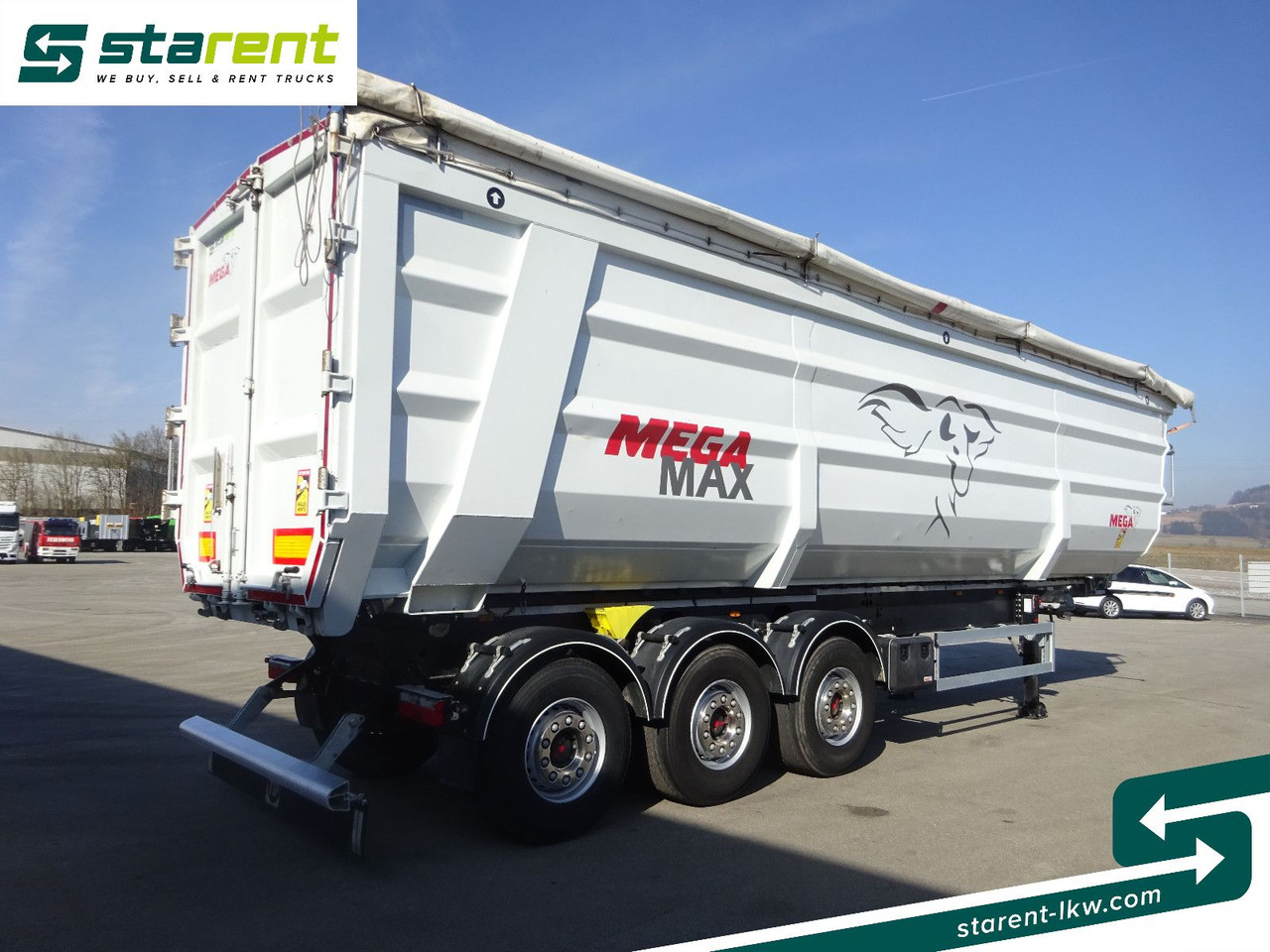 MEGA Max Schrottmulde, 60m3, Liftachse - Tipper semi-trailer: picture 5 MEGA Max Schrottmulde, 60m3, Liftachse - Tipper semi-trailer: picture 5