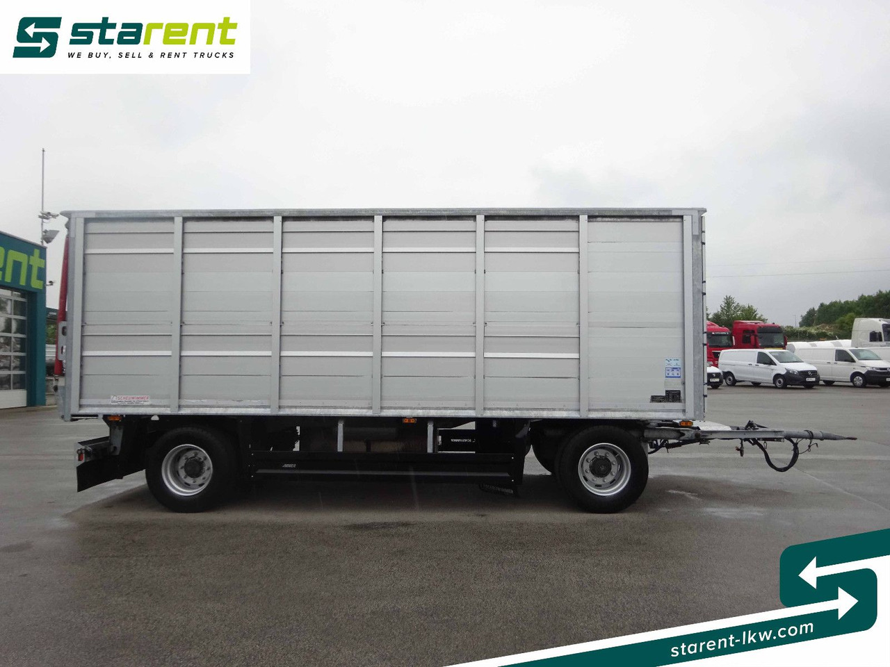 Scheuwimmer 2-Achser, Viehtransport Anhänger - Livestock trailer: picture 4 Scheuwimmer 2-Achser, Viehtransport Anhänger - Livestock trailer: picture 4