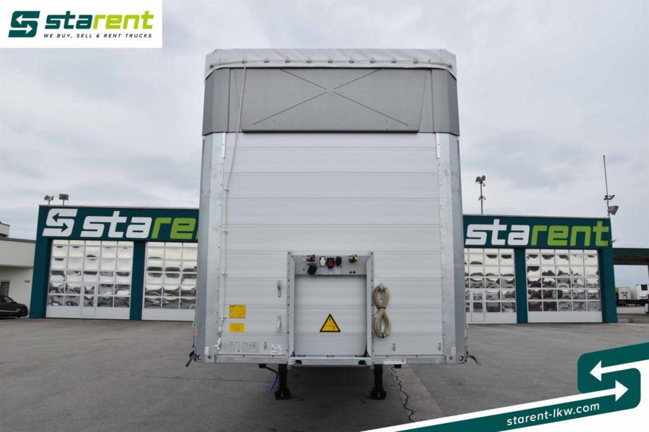 Schmitz Megatrailer Hubdach Liftachse D.C. 9.5-Zertifikat - Curtainsider semi-trailer: picture 2 Schmitz Megatrailer Hubdach Liftachse D.C. 9.5-Zertifikat - Curtainsider semi-trailer: picture 2