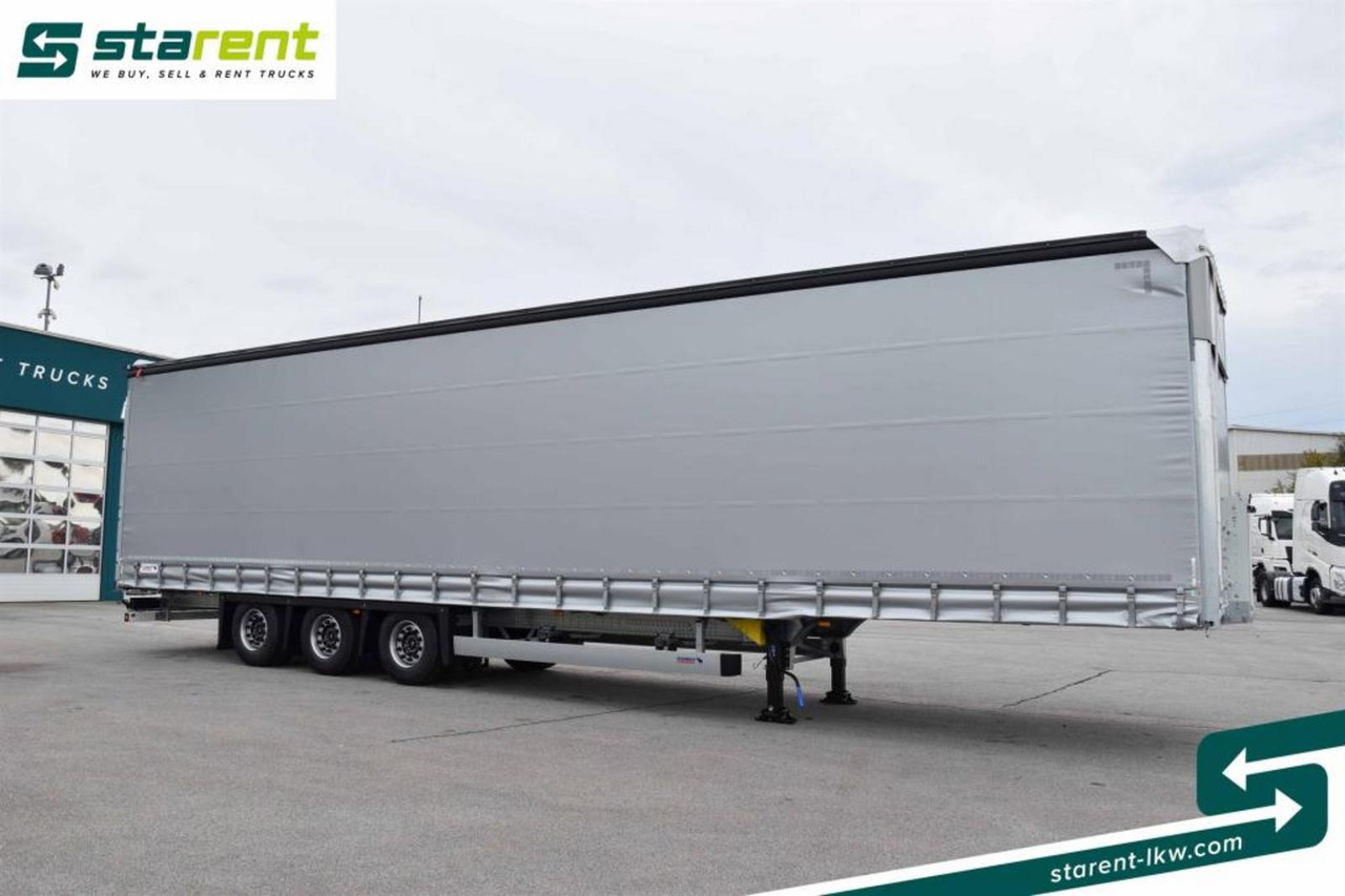 Schmitz Megatrailer Hubdach Liftachse D.C. 9.5-Zertifikat - Curtainsider semi-trailer: picture 3 Schmitz Megatrailer Hubdach Liftachse D.C. 9.5-Zertifikat - Curtainsider semi-trailer: picture 3