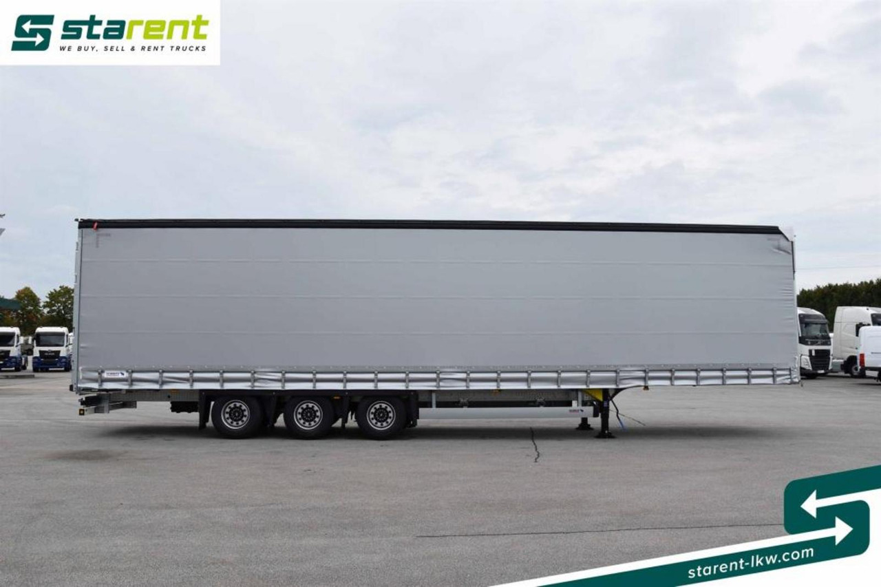 Schmitz Megatrailer Hubdach Liftachse D.C. 9.5-Zertifikat - Curtainsider semi-trailer: picture 4 Schmitz Megatrailer Hubdach Liftachse D.C. 9.5-Zertifikat - Curtainsider semi-trailer: picture 4