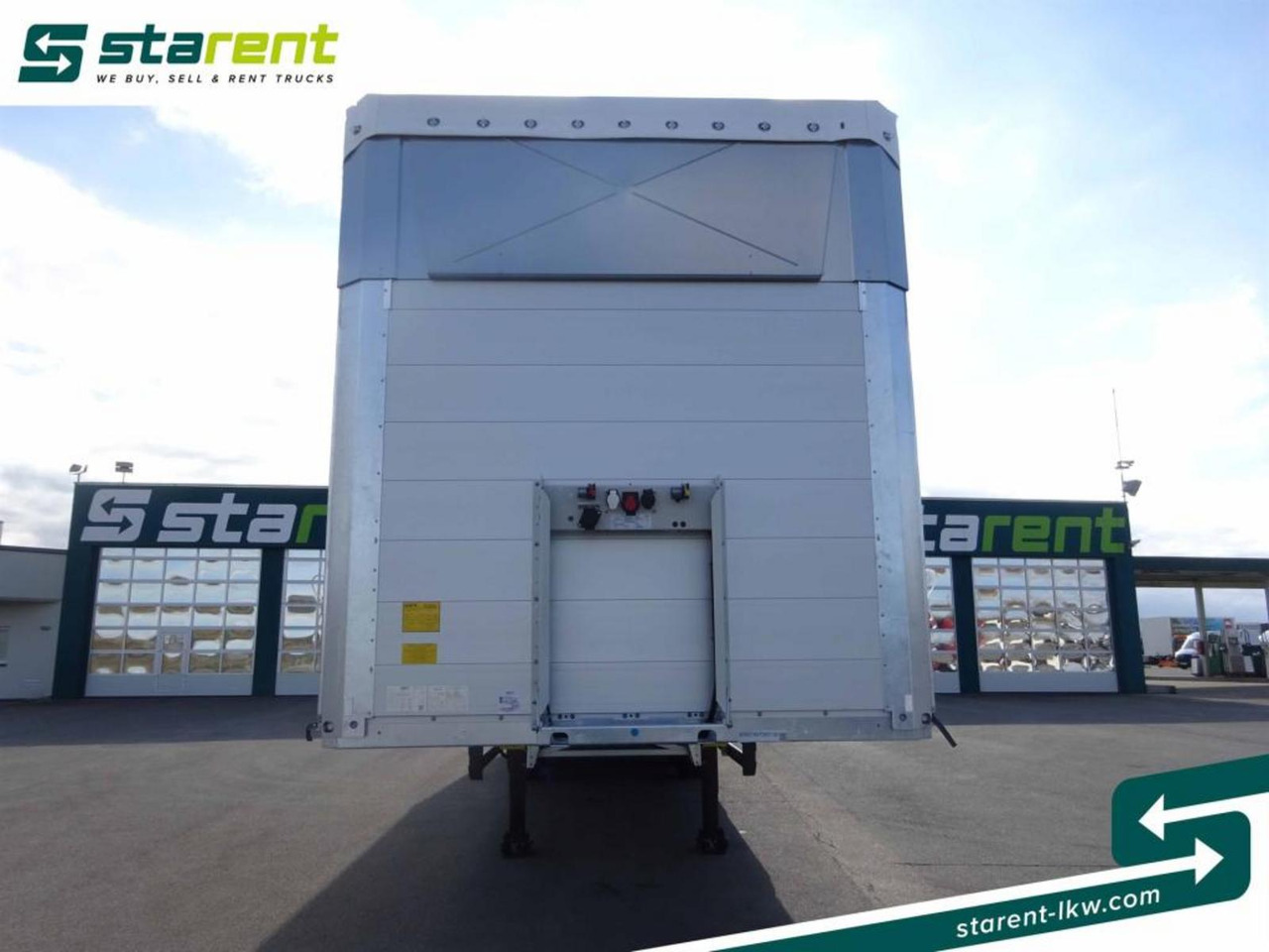 Schmitz Tautliner Bordwand 60cm Hubdach Liftachse - Curtainsider semi-trailer: picture 2 Schmitz Tautliner Bordwand 60cm Hubdach Liftachse - Curtainsider semi-trailer: picture 2