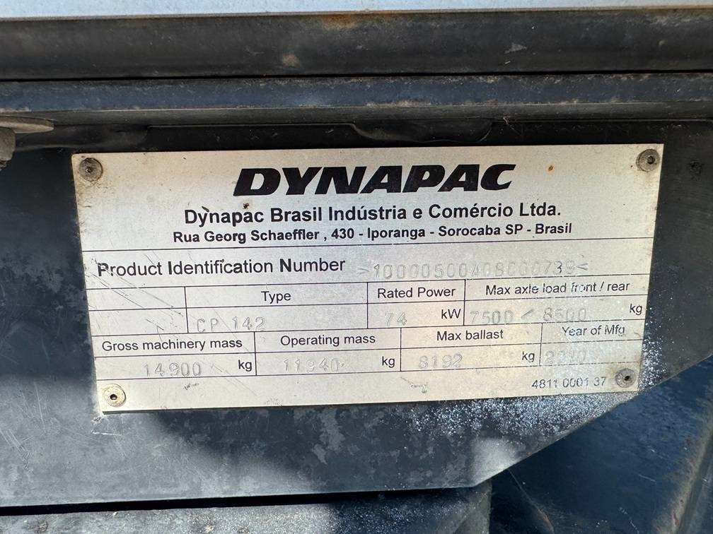 Pneumatic roller Dynapac CP 142: picture 9 Pneumatic roller Dynapac CP 142: picture 9