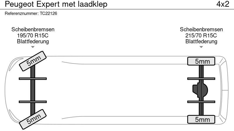 Peugeot Expert met laadklep - Box van: picture 5 Peugeot Expert met laadklep - Box van: picture 5