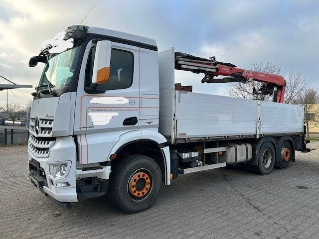 Mercedes-Benz 2545 Kran FASSI F195AS Mercedes-Benz 2545 Kran FASSI F195AS - Dropside/ Flatbed truck, Crane truck: picture 1 Mercedes-Benz 2545 Kran FASSI F195AS Mercedes-Benz 2545 Kran FASSI F195AS - Dropside/ Flatbed truck, Crane truck: picture 1