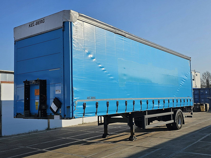 Kelberg D400V/XL/ZL/BPW 1 AXLE CITY TAILLIFT - Curtainsider semi-trailer: picture 1 Kelberg D400V/XL/ZL/BPW 1 AXLE CITY TAILLIFT - Curtainsider semi-trailer: picture 1