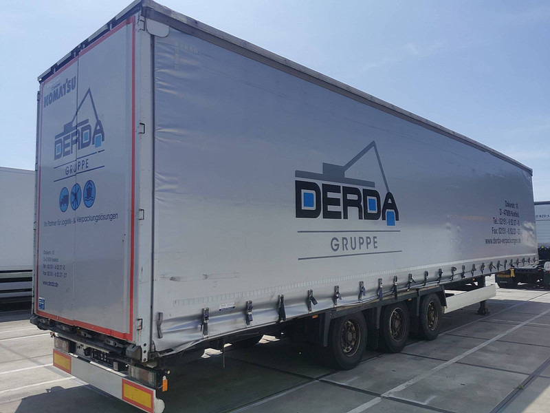 Krone SD24 MEGALINER BPW LIFT AXLE EDSCHA - Curtainsider semi-trailer: picture 2 Krone SD24 MEGALINER BPW LIFT AXLE EDSCHA - Curtainsider semi-trailer: picture 2