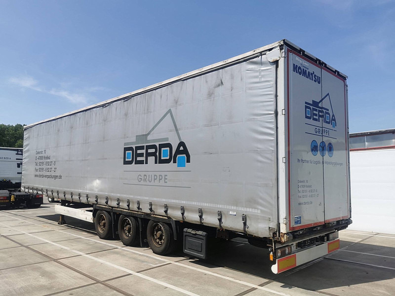 Krone SD24 MEGALINER BPW LIFT AXLE EDSCHA - Curtainsider semi-trailer: picture 5 Krone SD24 MEGALINER BPW LIFT AXLE EDSCHA - Curtainsider semi-trailer: picture 5