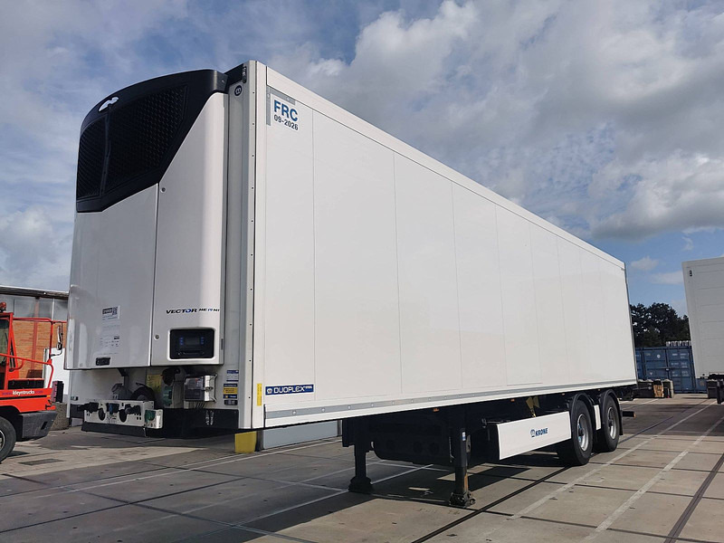 Krone SZ 2 AXLE FRIGO STEERAXLE TAILLIFT - Refrigerator semi-trailer: picture 1 Krone SZ 2 AXLE FRIGO STEERAXLE TAILLIFT - Refrigerator semi-trailer: picture 1