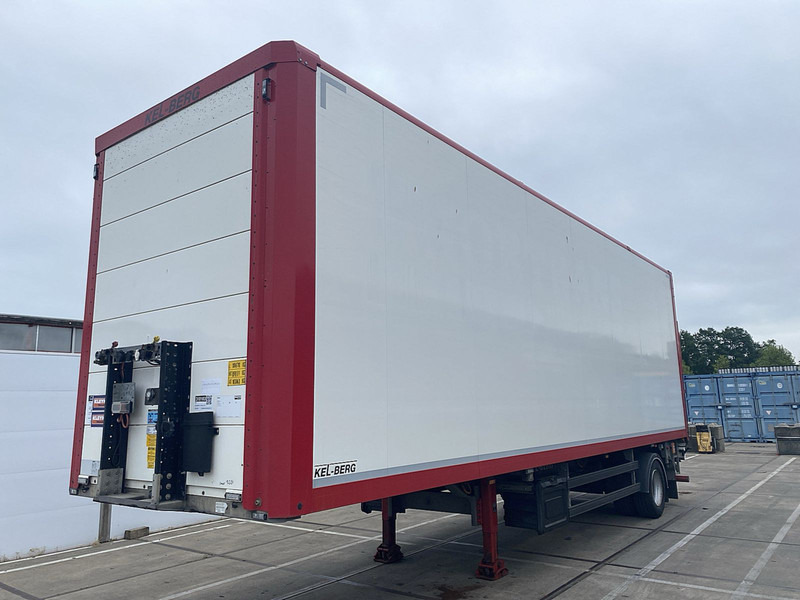 SYSTEM TRAILERS 1 AXLE CITY TRIDEC STEERING LBW - Closed box semi-trailer: picture 1 SYSTEM TRAILERS 1 AXLE CITY TRIDEC STEERING LBW - Closed box semi-trailer: picture 1