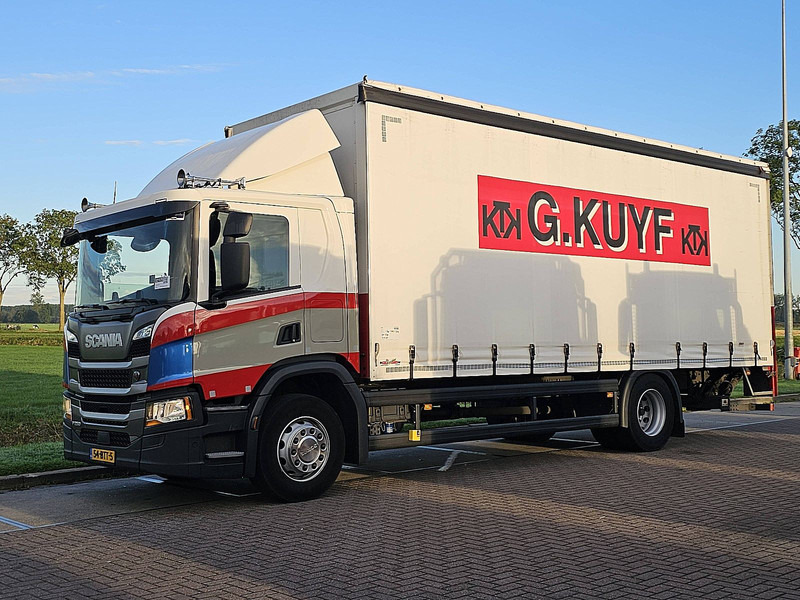 Scania P250 3T LIFT EDSCHA - Curtainsider truck: picture 2 Scania P250 3T LIFT EDSCHA - Curtainsider truck: picture 2