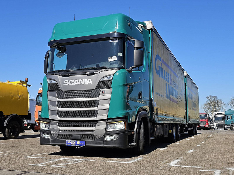 Scania S450 6x2*4 FORKLIFT CONN. - Curtainsider truck: picture 1 Scania S450 6x2*4 FORKLIFT CONN. - Curtainsider truck: picture 1