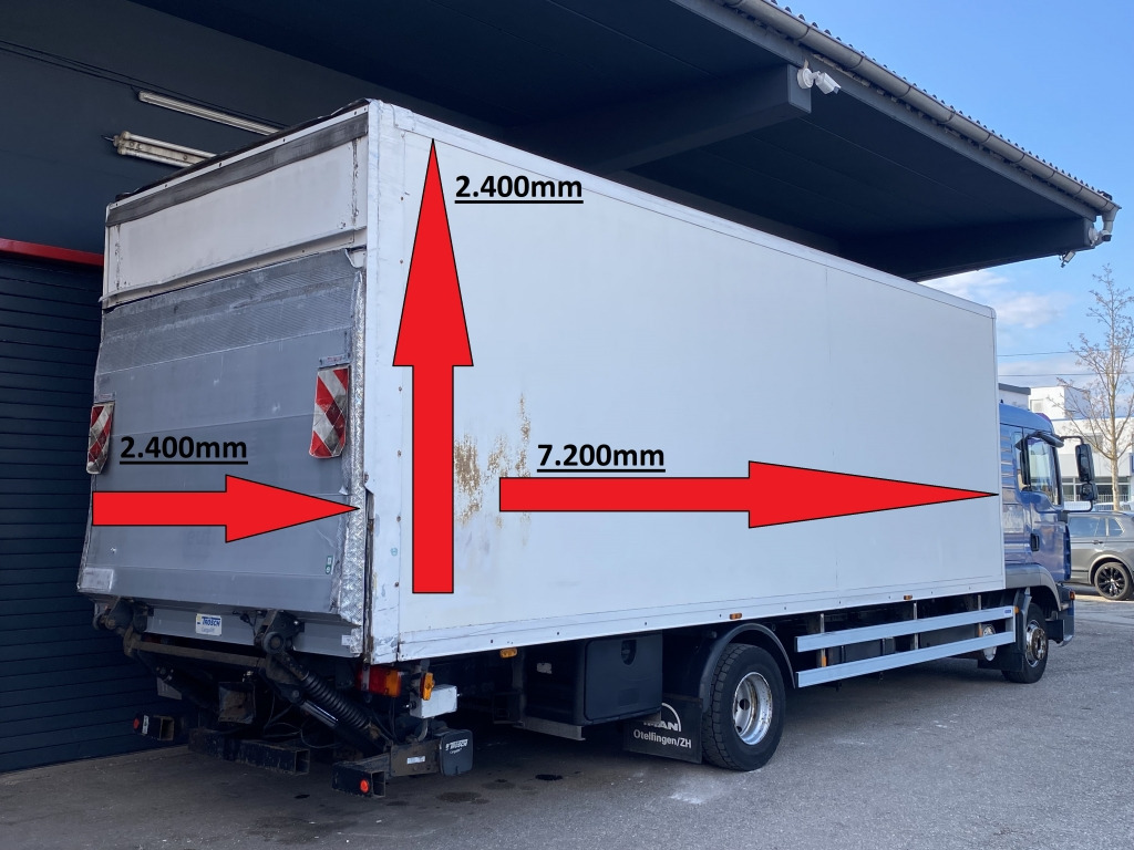 MAN TGL 12.240 7,2mKoffer Klimaaut LBW AutomatikAHK - Box truck: picture 5 MAN TGL 12.240 7,2mKoffer Klimaaut LBW AutomatikAHK - Box truck: picture 5