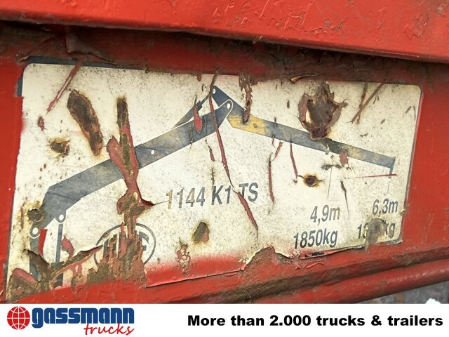 Abrollcontainer mit Kran, HMF 1144 K1 TS, 21m³ - Roll-off container: picture 5 Abrollcontainer mit Kran, HMF 1144 K1 TS, 21m³ - Roll-off container: picture 5