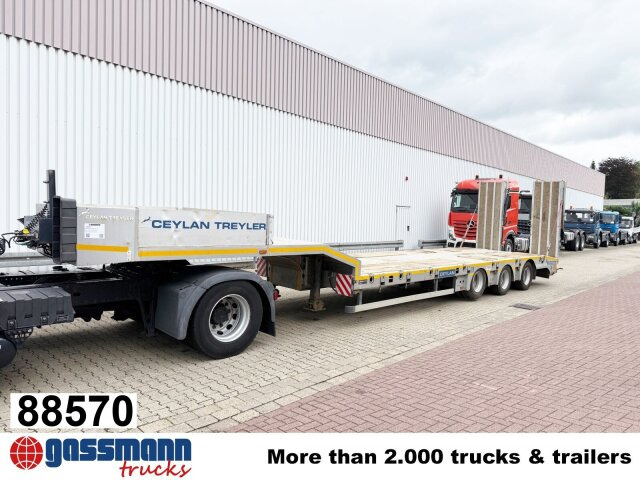 CYL 3, mit Lift-/Lenkachse, faltbare Rampen - Low loader semi-trailer: picture 1 CYL 3, mit Lift-/Lenkachse, faltbare Rampen - Low loader semi-trailer: picture 1