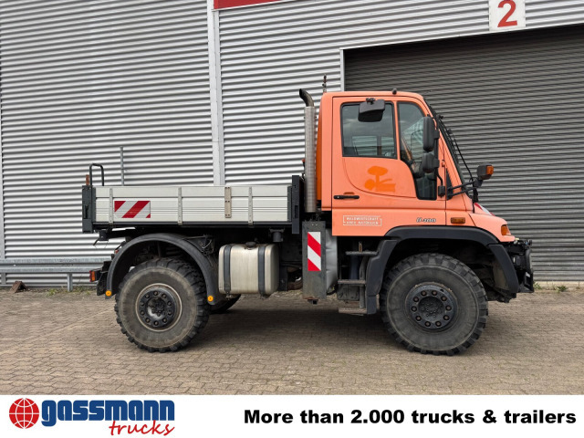 Unimog U 400 405/12 4x4, Kipper, Kommunalhydraulik, - Commercial vehicle: picture 2 Unimog U 400 405/12 4x4, Kipper, Kommunalhydraulik, - Commercial vehicle: picture 2