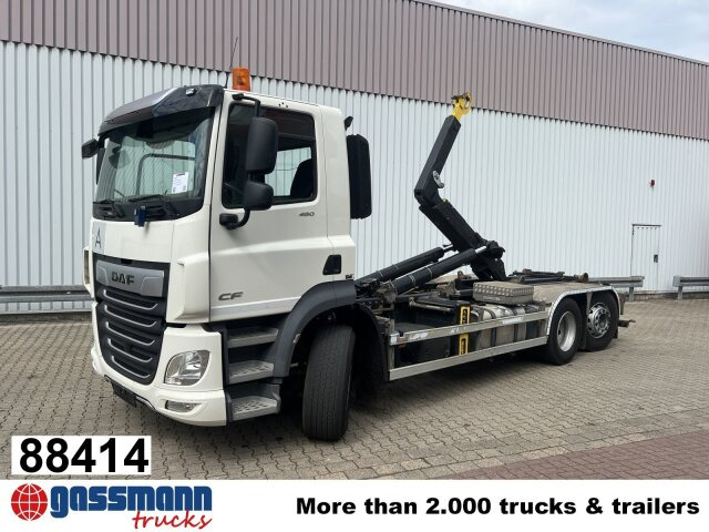 DAF CF 480 6x2, Lenk-/Liftachse - Hook lift truck: picture 1 DAF CF 480 6x2, Lenk-/Liftachse - Hook lift truck: picture 1