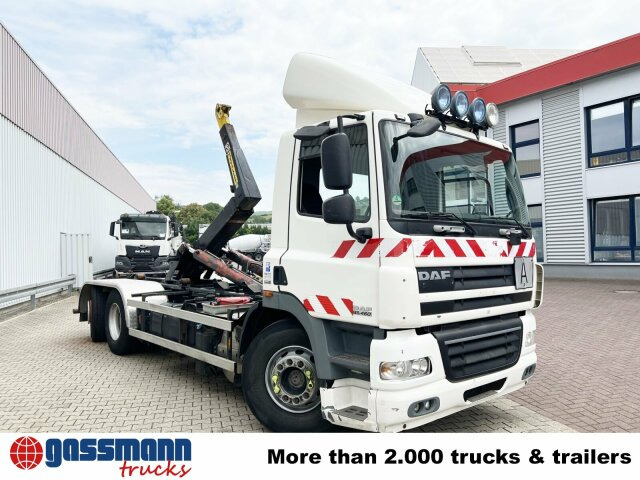 Hook lift truck DAF CF 85.460 6x2, Lenk-/Liftachse: picture 10